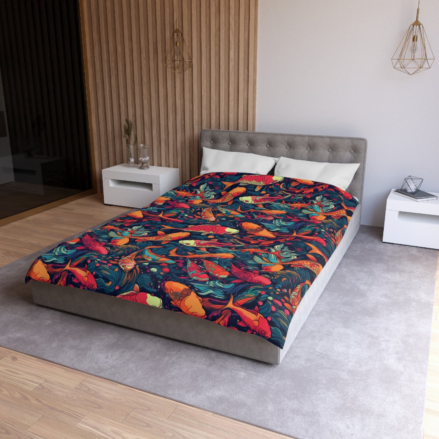 Duvet Cover - Koi Menagerie