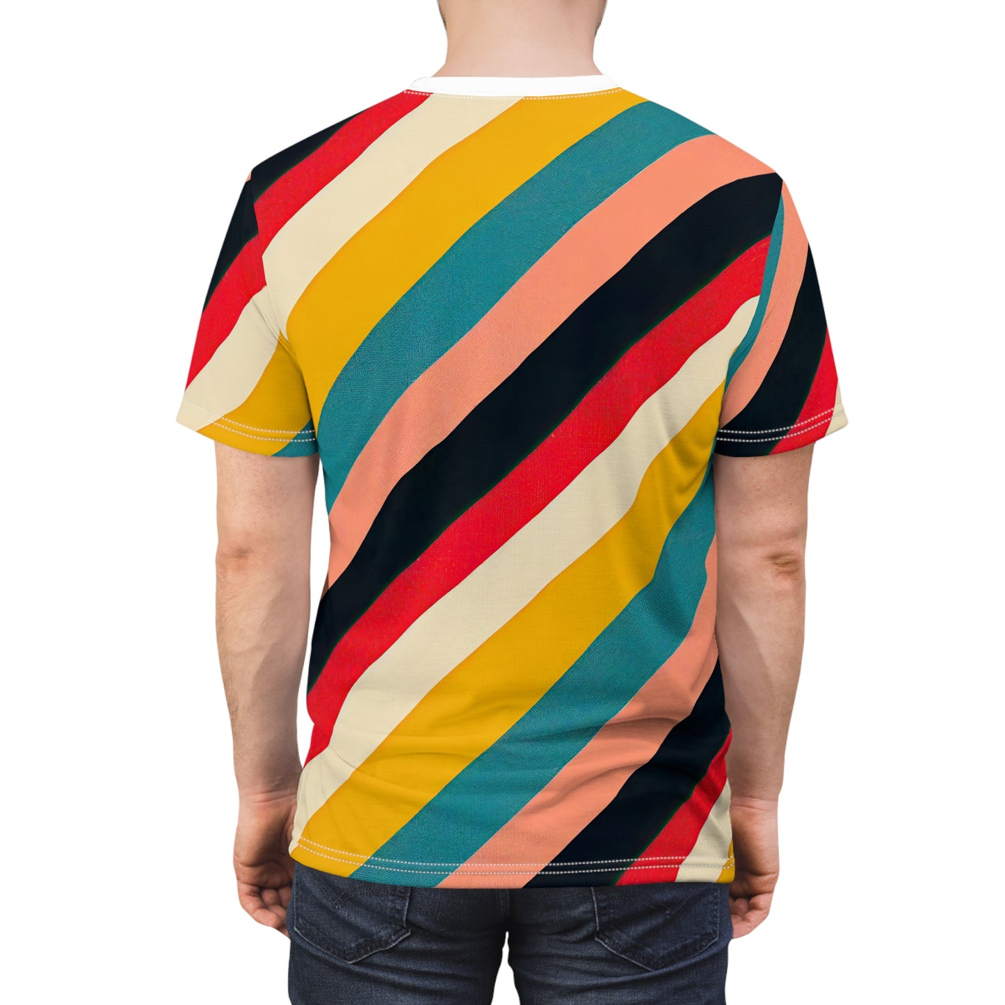 Unisex Tee Shirt - Oblique Spectrum