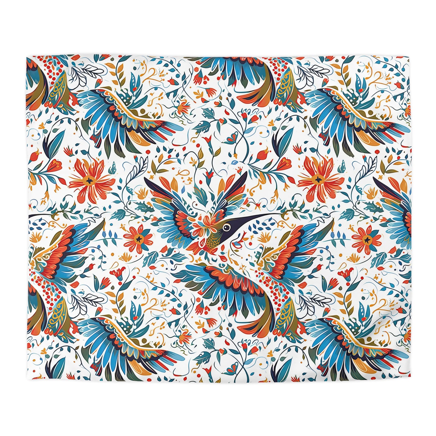 Duvet Cover - Colibri Abstract