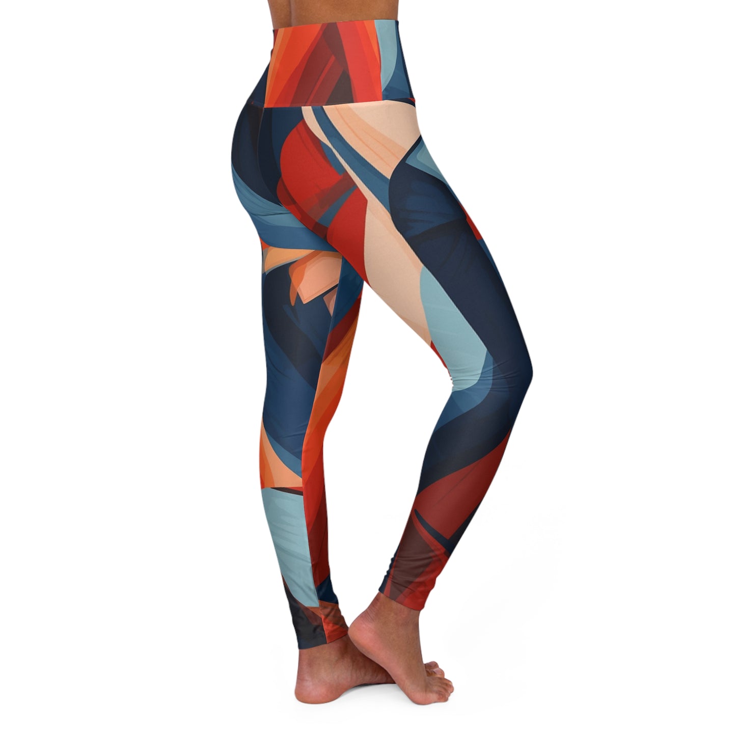 High Waisted Leggings - Amberite