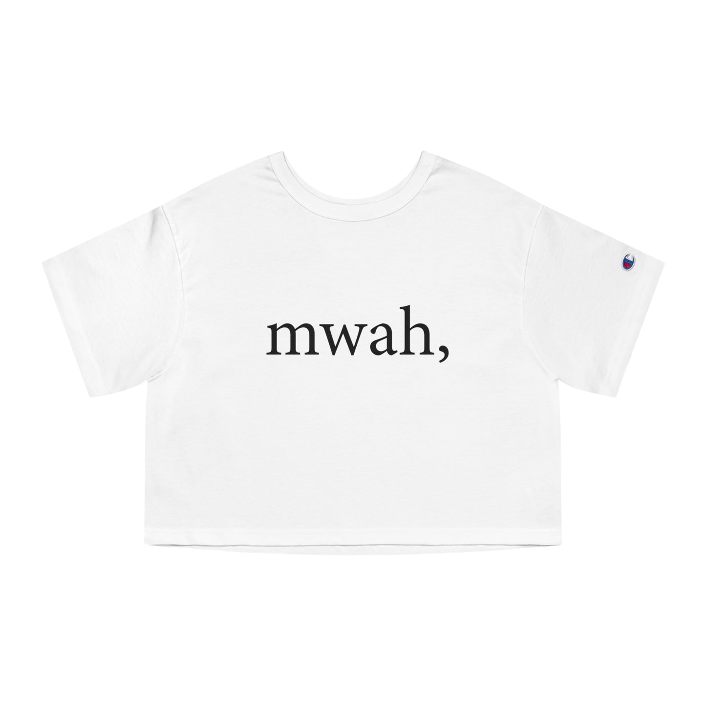 Champion Women's Heritage Cropped T-Shirt - - mwah, no bars.