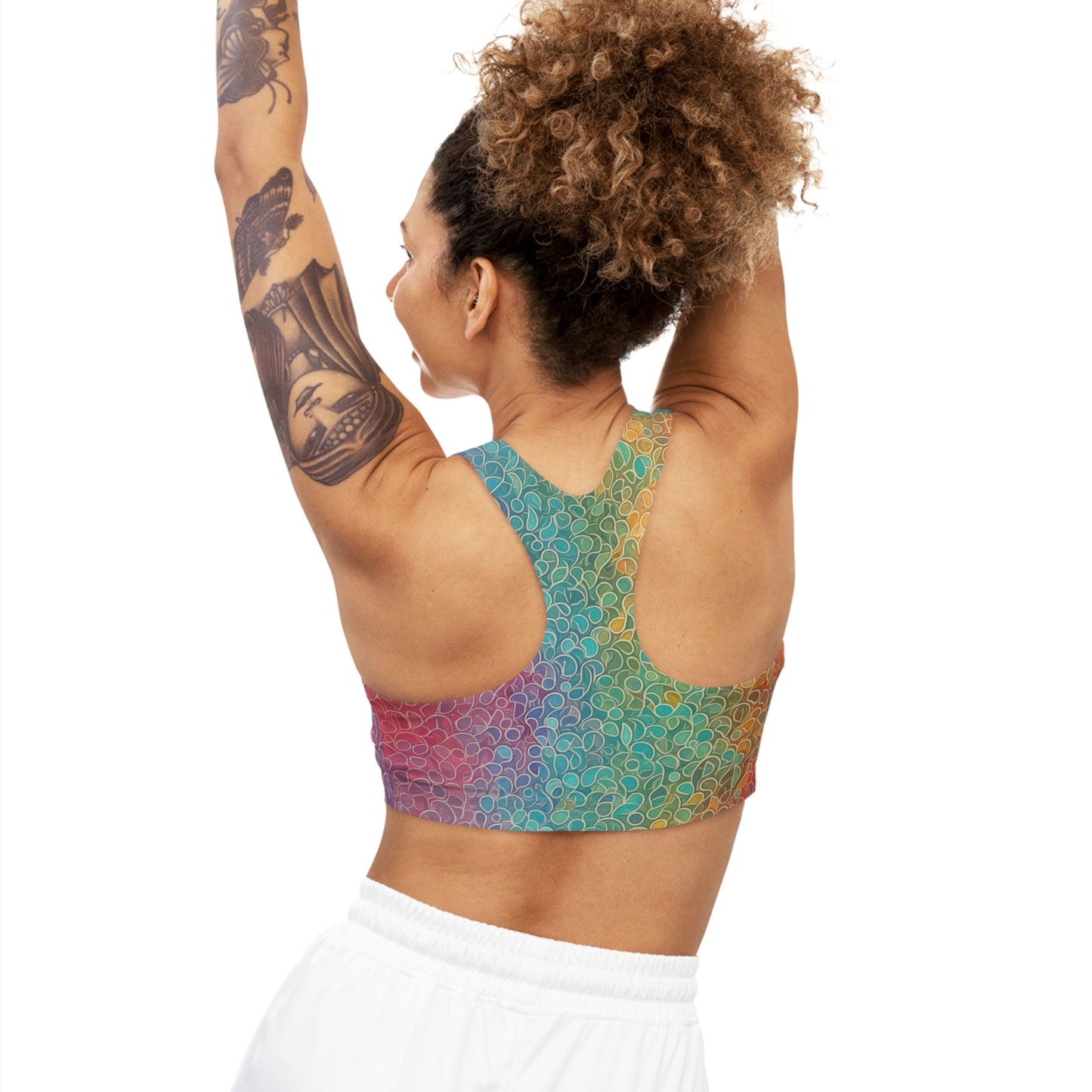 Sports Bra - Pointillist Paris