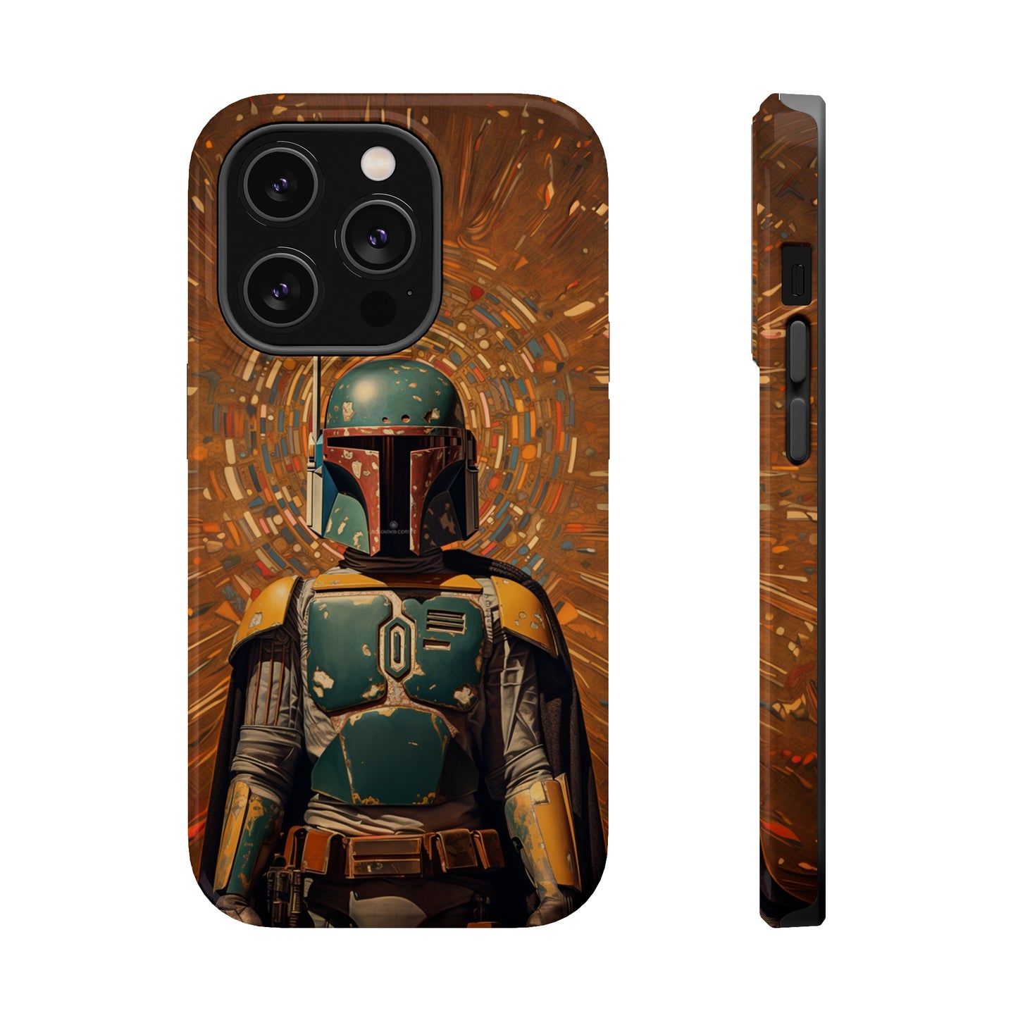 MagSafe Tough iPhone Case - Boba Fett Dadaism