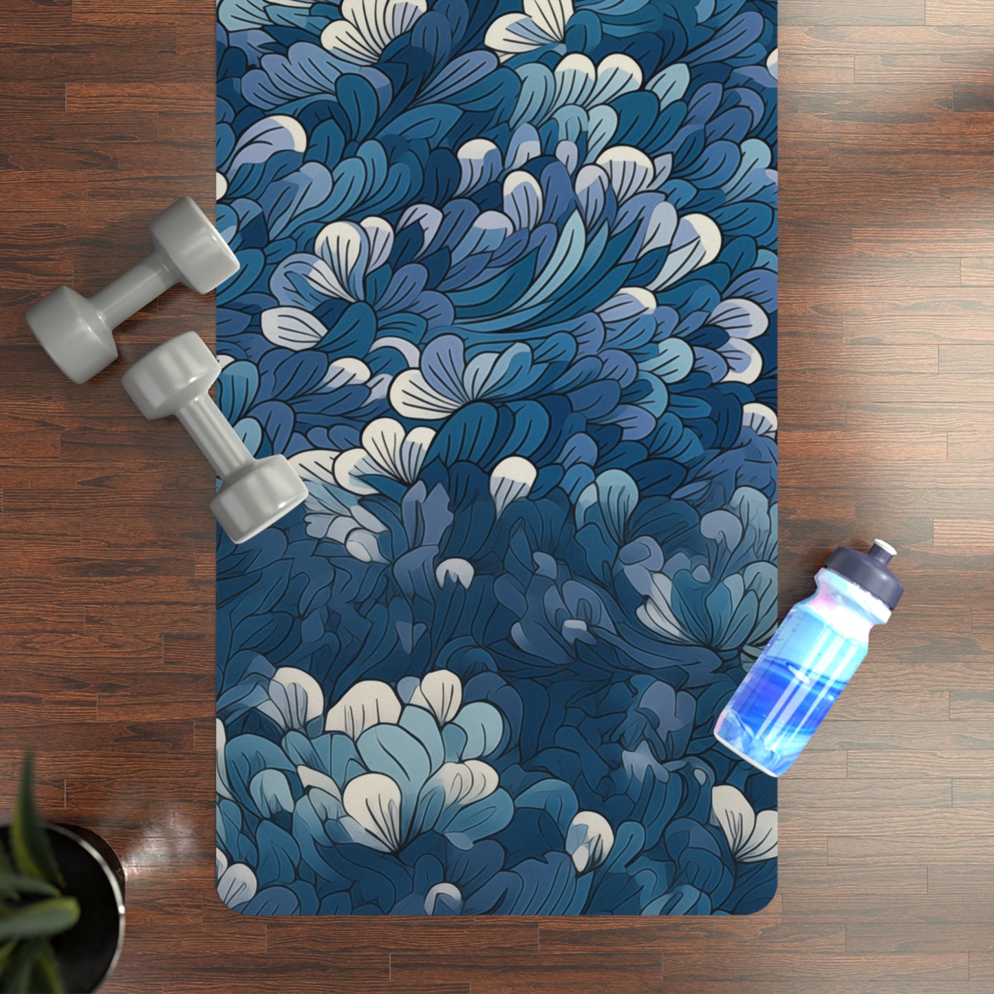 Rubber Yoga Mat- Odelgarde Freiburg Chintz