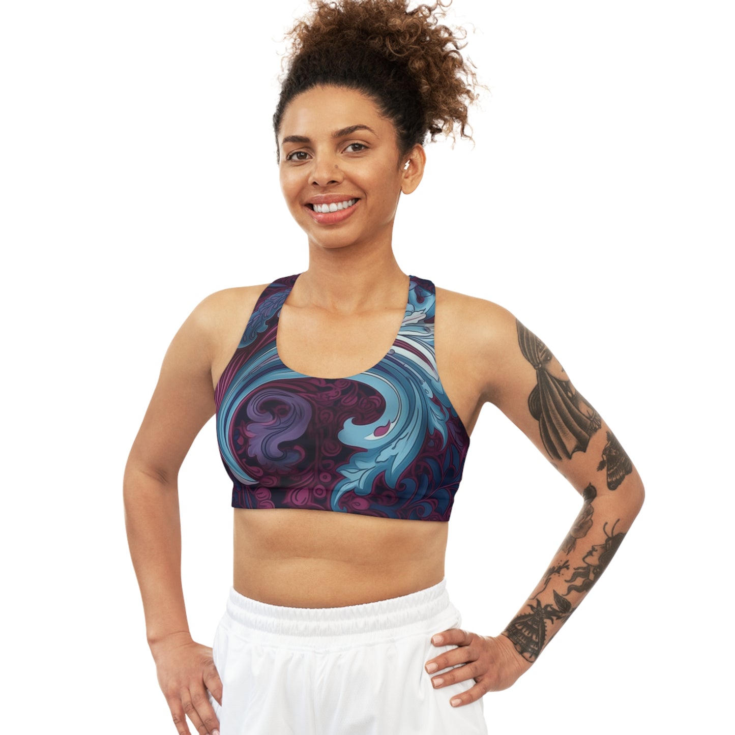 Sports Bra - Morcant Ottawa Paisley