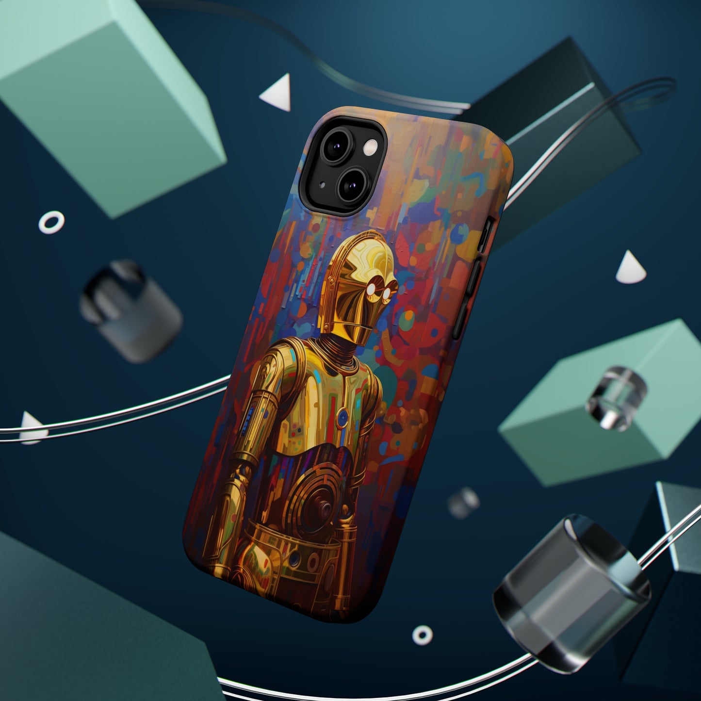 MagSafe Tough iPhone Case - C3P0 Fauvism