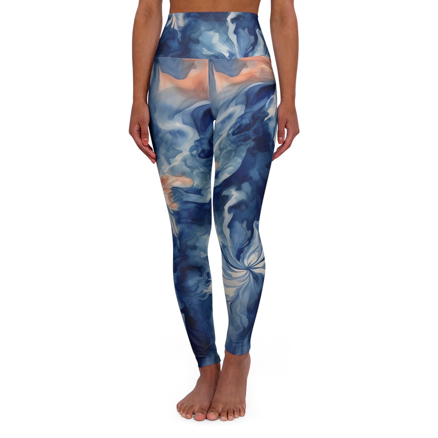 High Waisted Leggings - Vermeer-Sussex