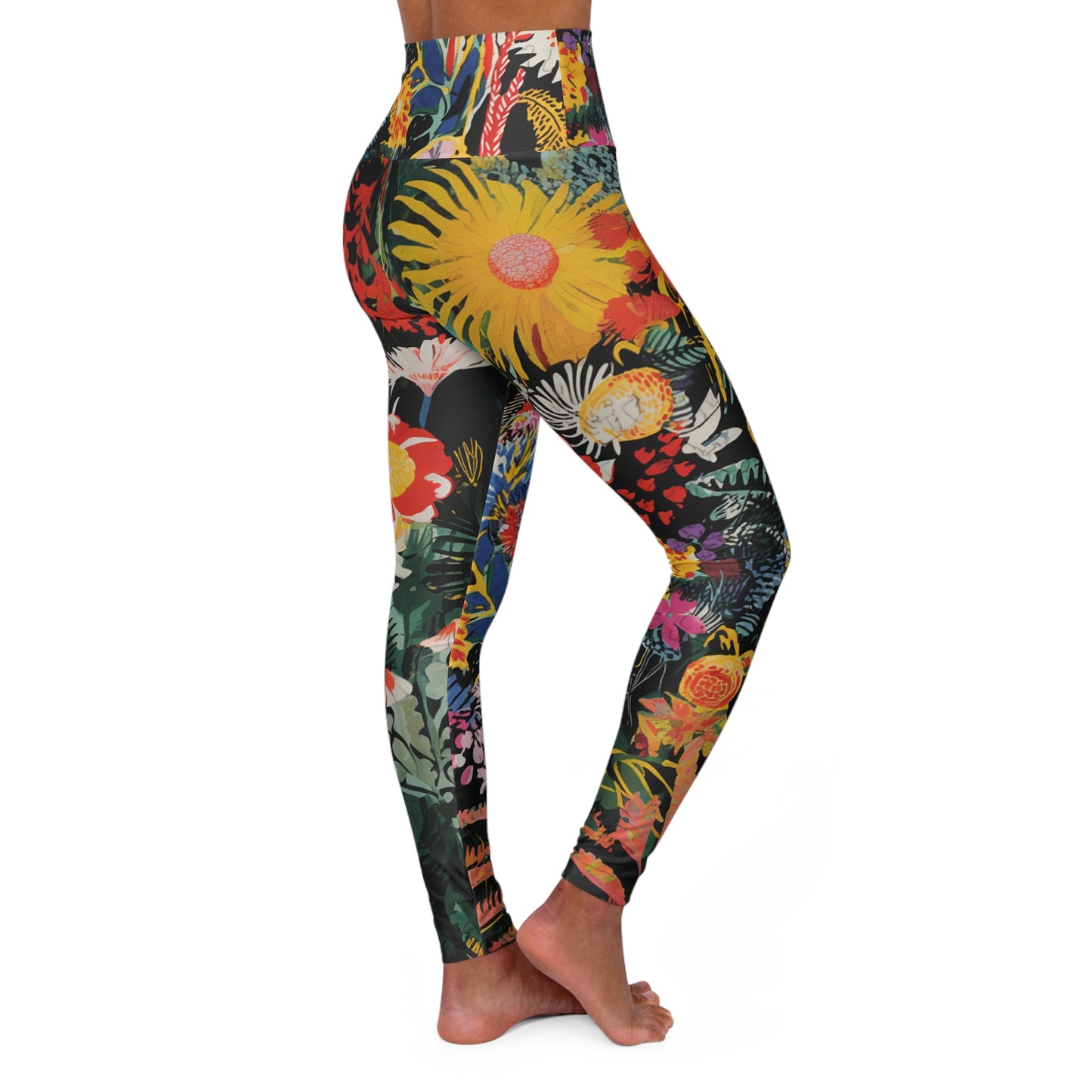 High Waisted Leggings - Vermeer-Brooklyn