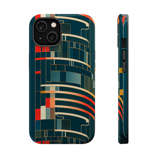 MagSafe Tough iPhone Case - Mecha Modernist