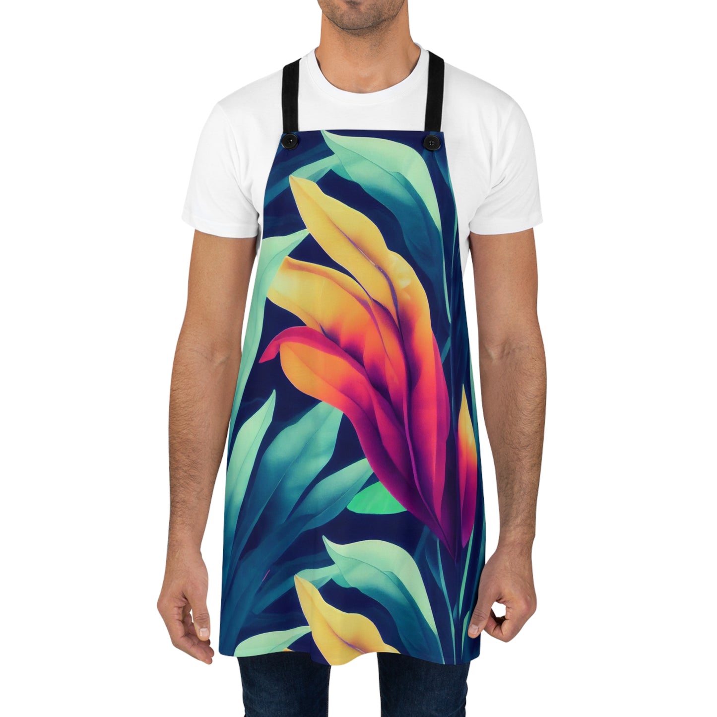 Canvas Apron - Tropical Oasis