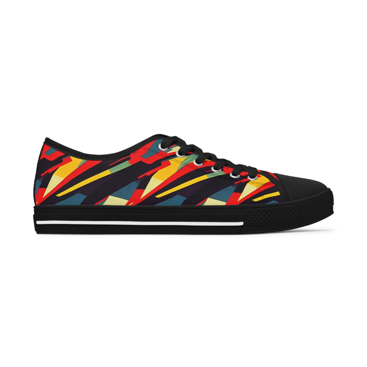 Women's Low Top Sneakers - Pulp Galaxy Abstract