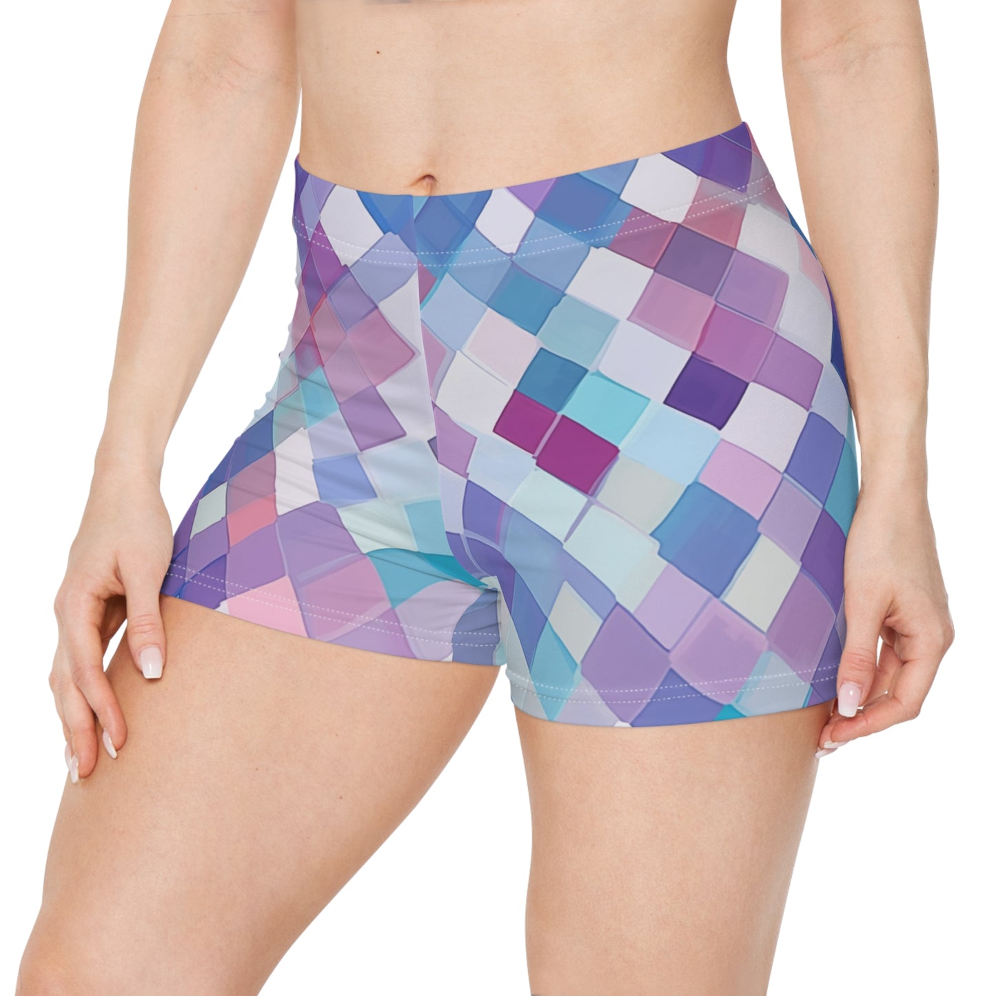 Workout Shorts - Regina Paris Argyle