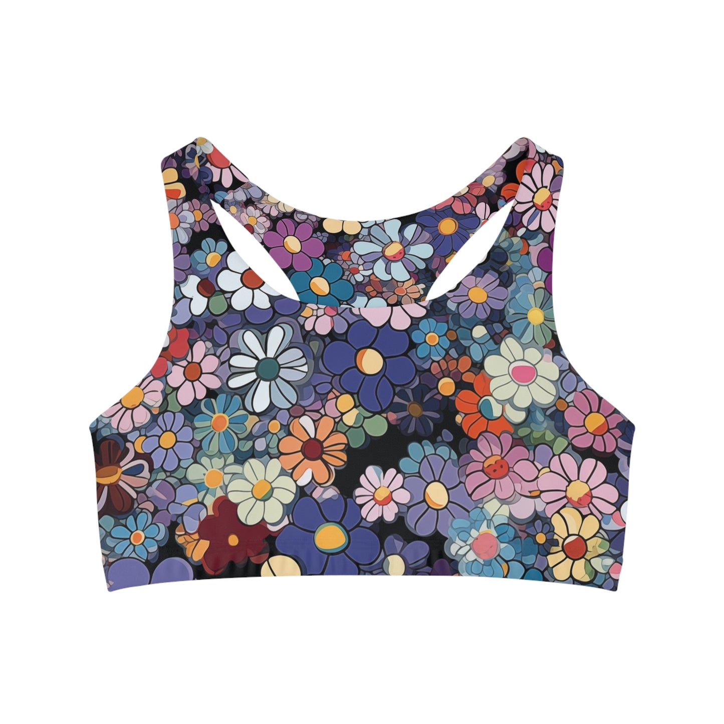 Sports Bra - William Kyoto Ditsy Floral