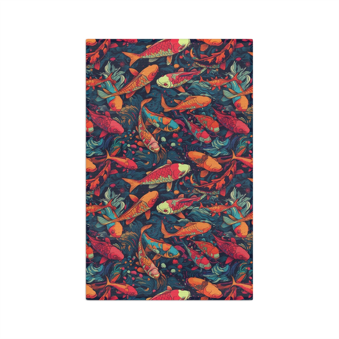 Soft Tea Towel - Koi Menagerie