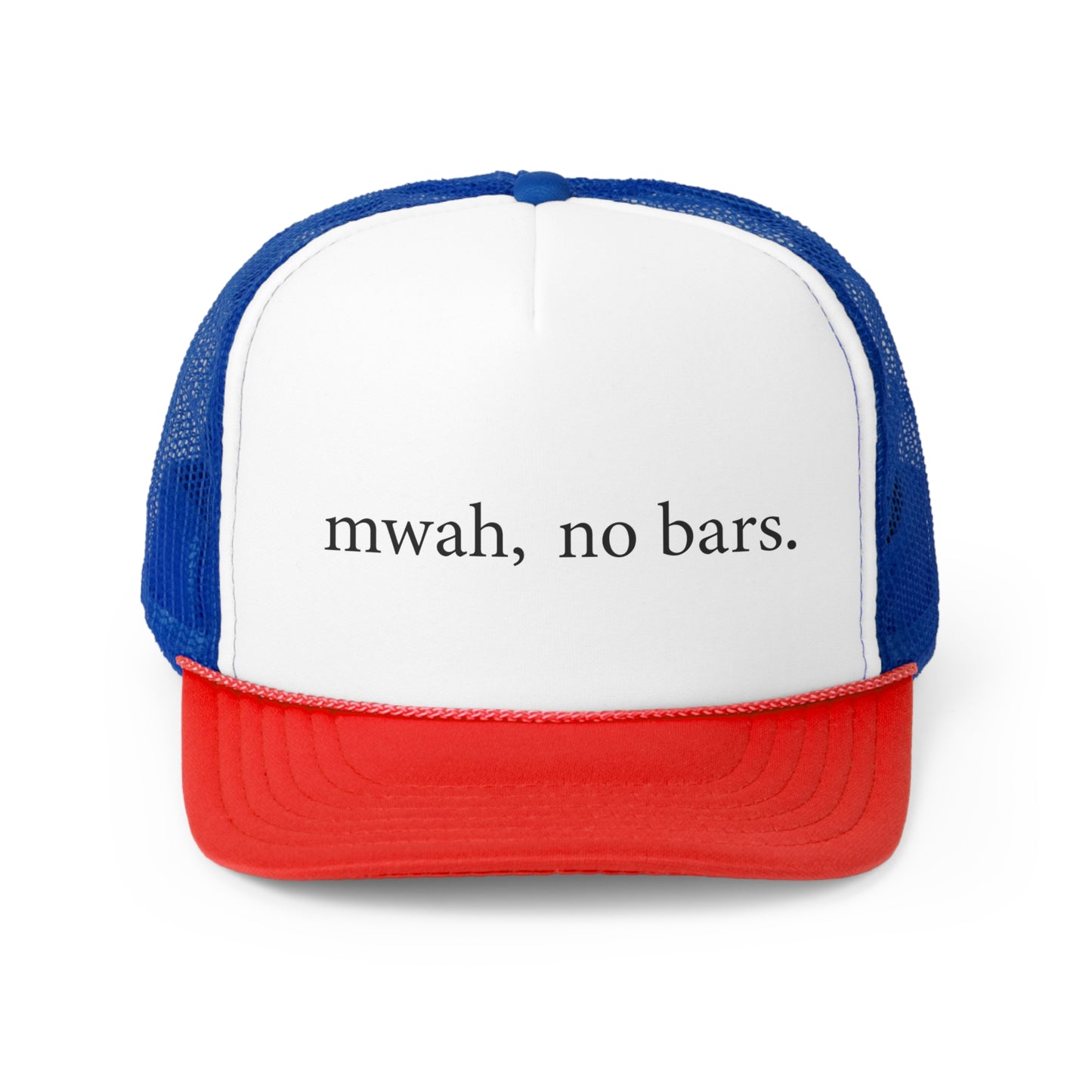 Trucker Caps - - mwah, no bars.