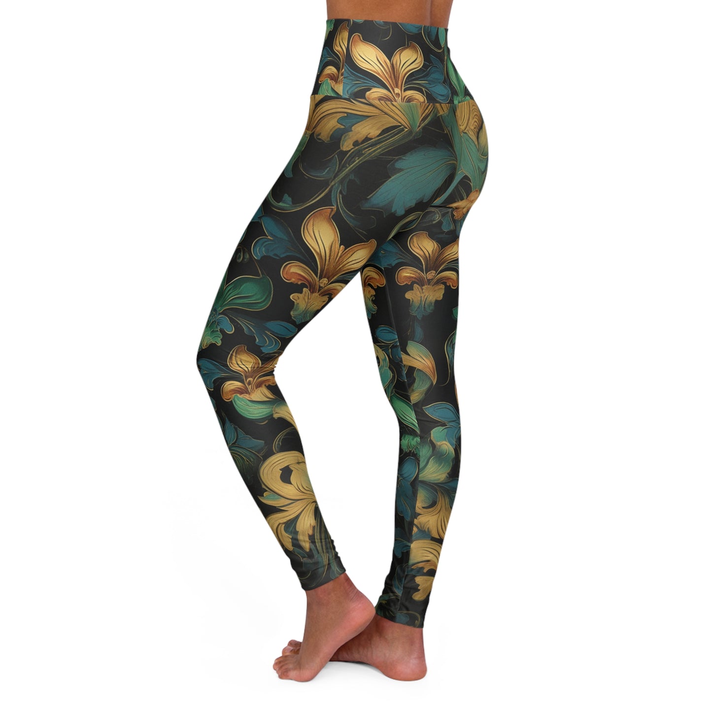 High Waisted Leggings - VanGoghianAscetic