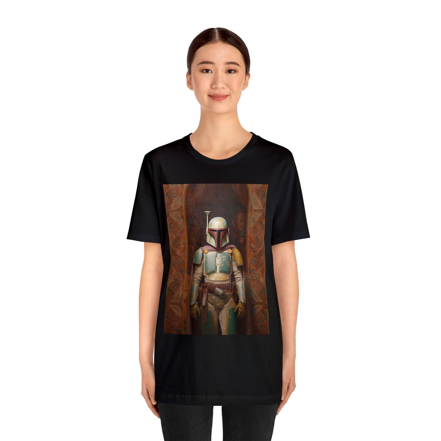 Unisex Jersey Short Sleeve Tee - Boba FettRoller blading