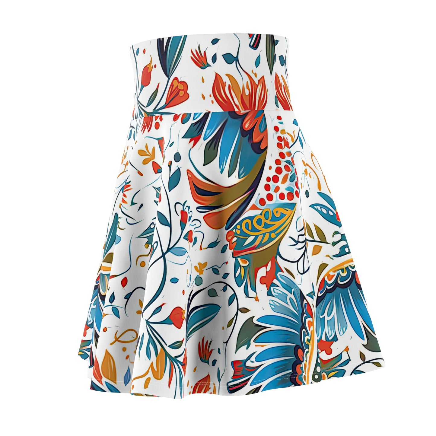 Skater Skirt - Colibri Abstract