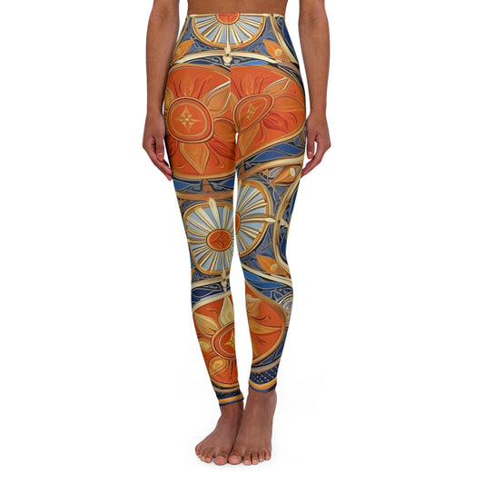 High Waisted Leggings - Pennsylvanian Comet.