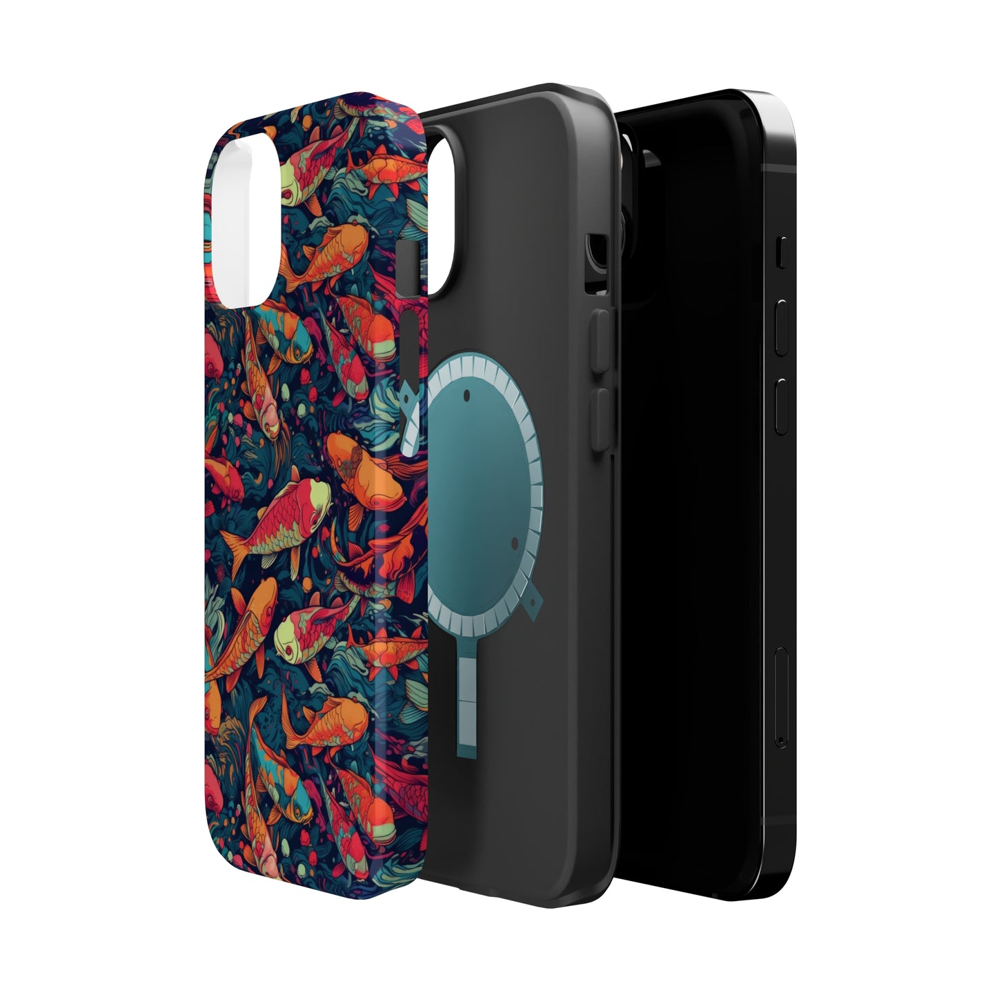 MagSafe Tough iPhone Case - Koi Menagerie