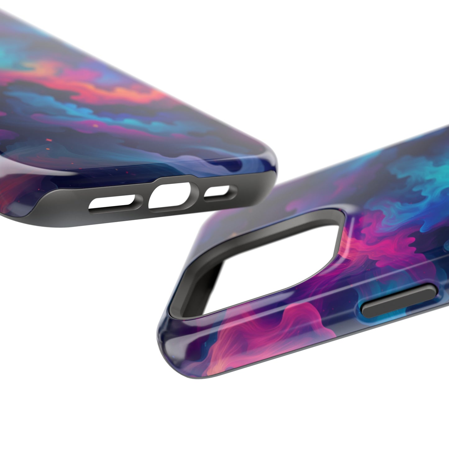 MagSafe Tough iPhone Case - Neon Nebula