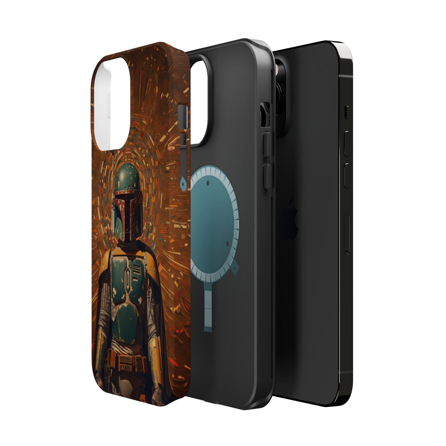 MagSafe Tough iPhone Case - Boba Fett Dadaism