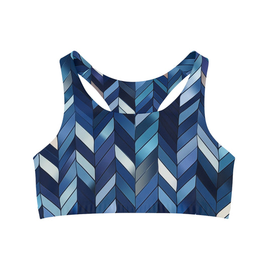 Sports Bra - Hildegund Bitilasana Chevron