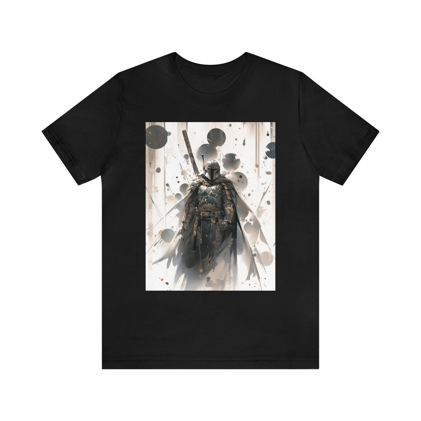 Unisex Jersey Short Sleeve Tee - Boba Fett Japanese ink Art