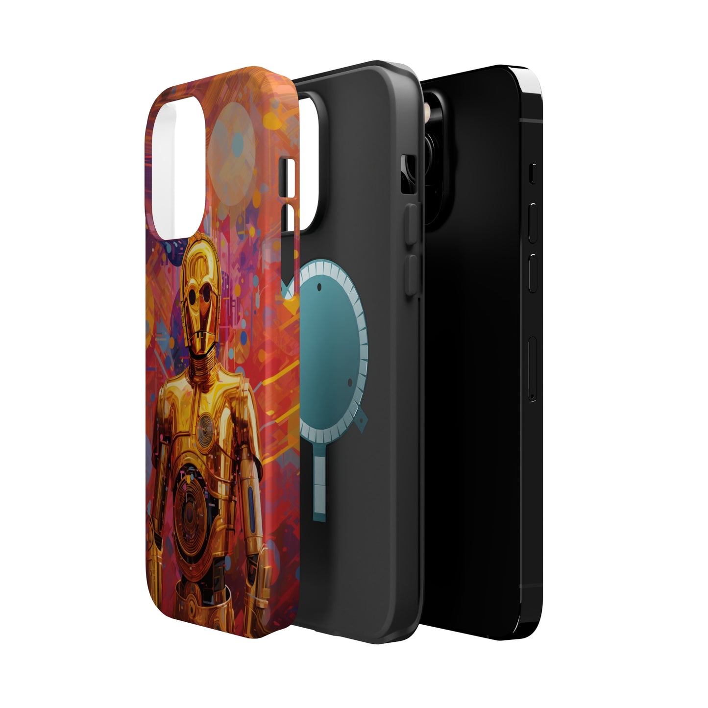 MagSafe Tough iPhone Case - C3P0 Fauvism