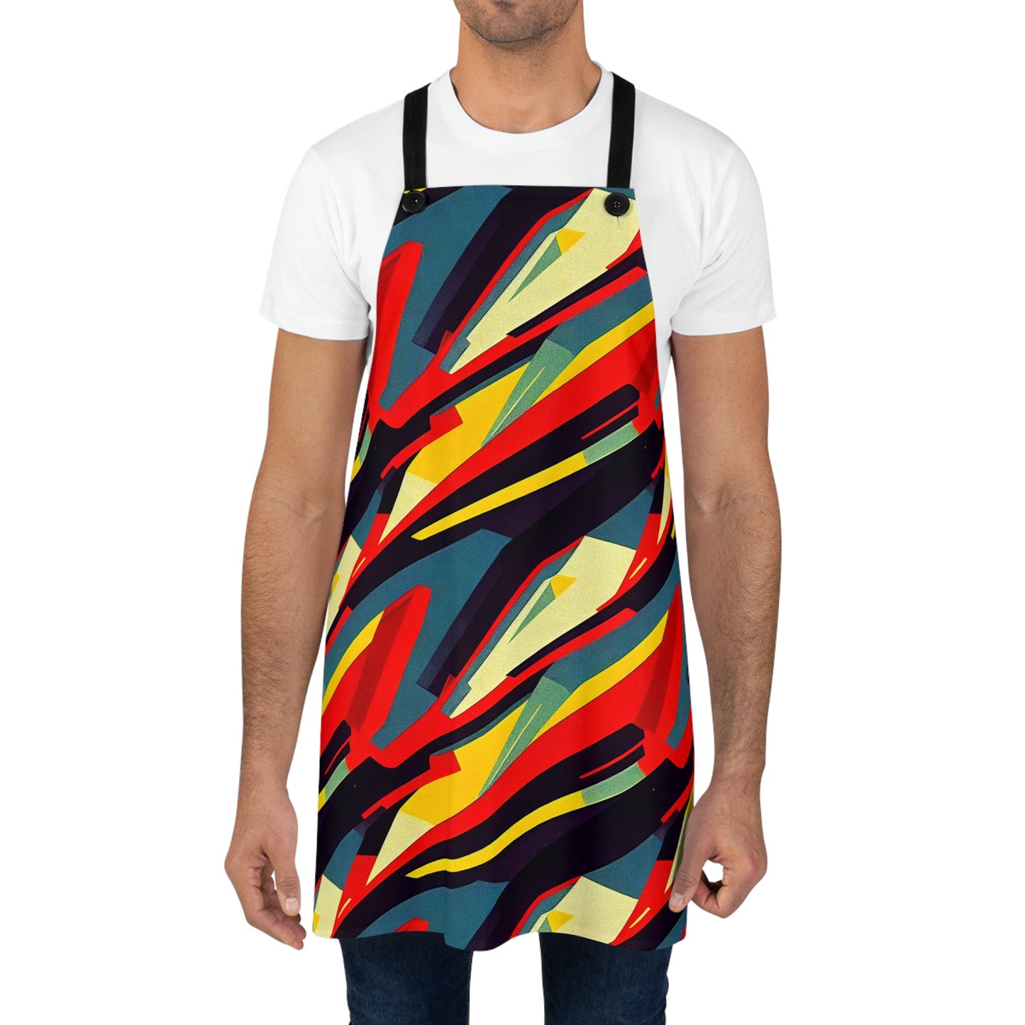 Canvas Apron - Pulp Galaxy Abstract