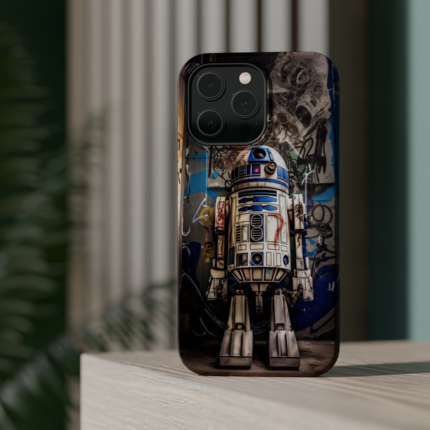 MagSafe Tough iPhone Case - R2D2 1990's Graffiti