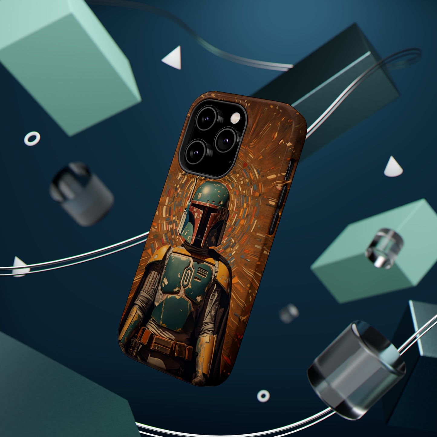 MagSafe Tough iPhone Case - Boba Fett Dadaism