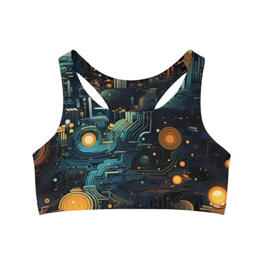 Sports Bra - Hildegund Tadasana 8bit