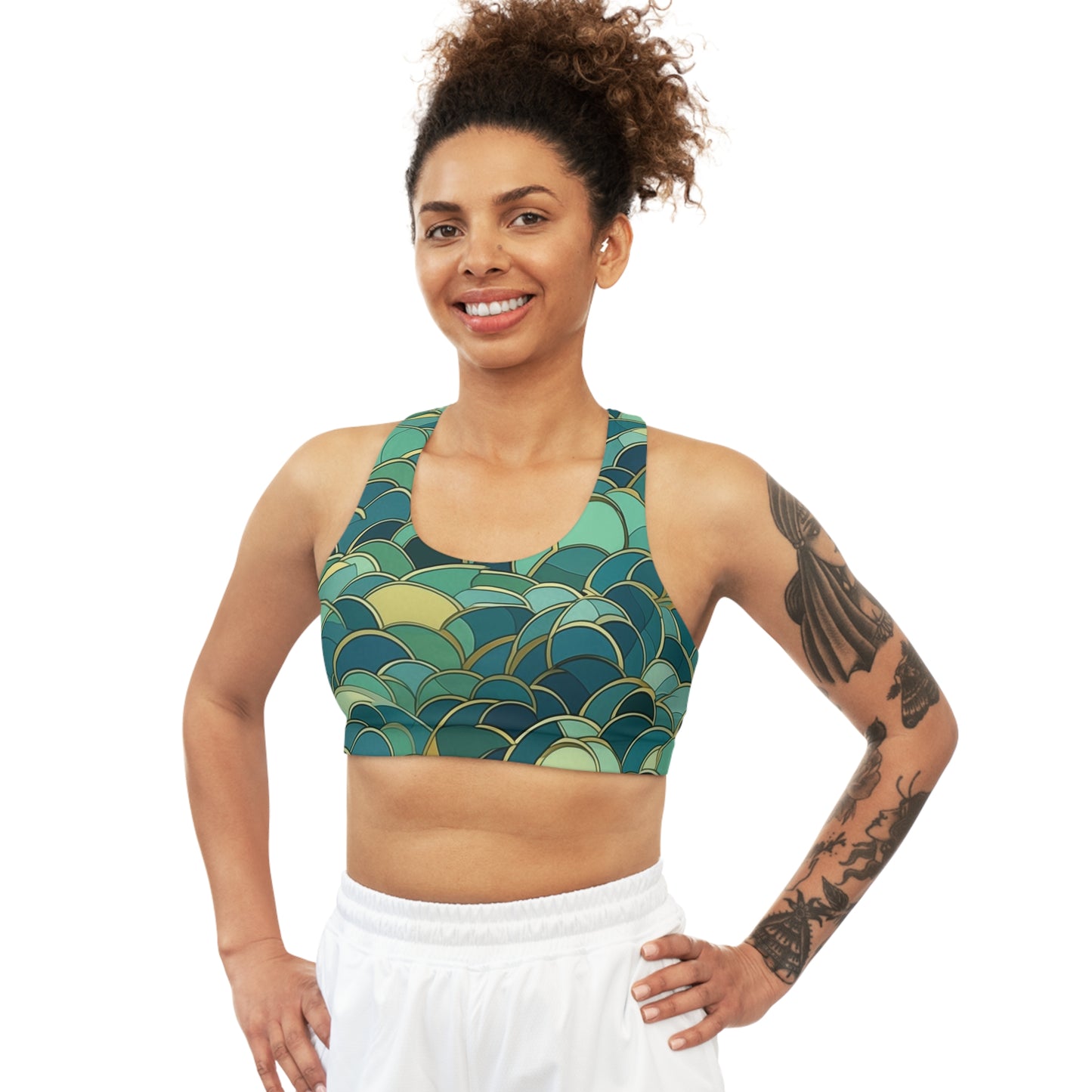 Sports Bra - Wilkin Dhanurasana Moroccan