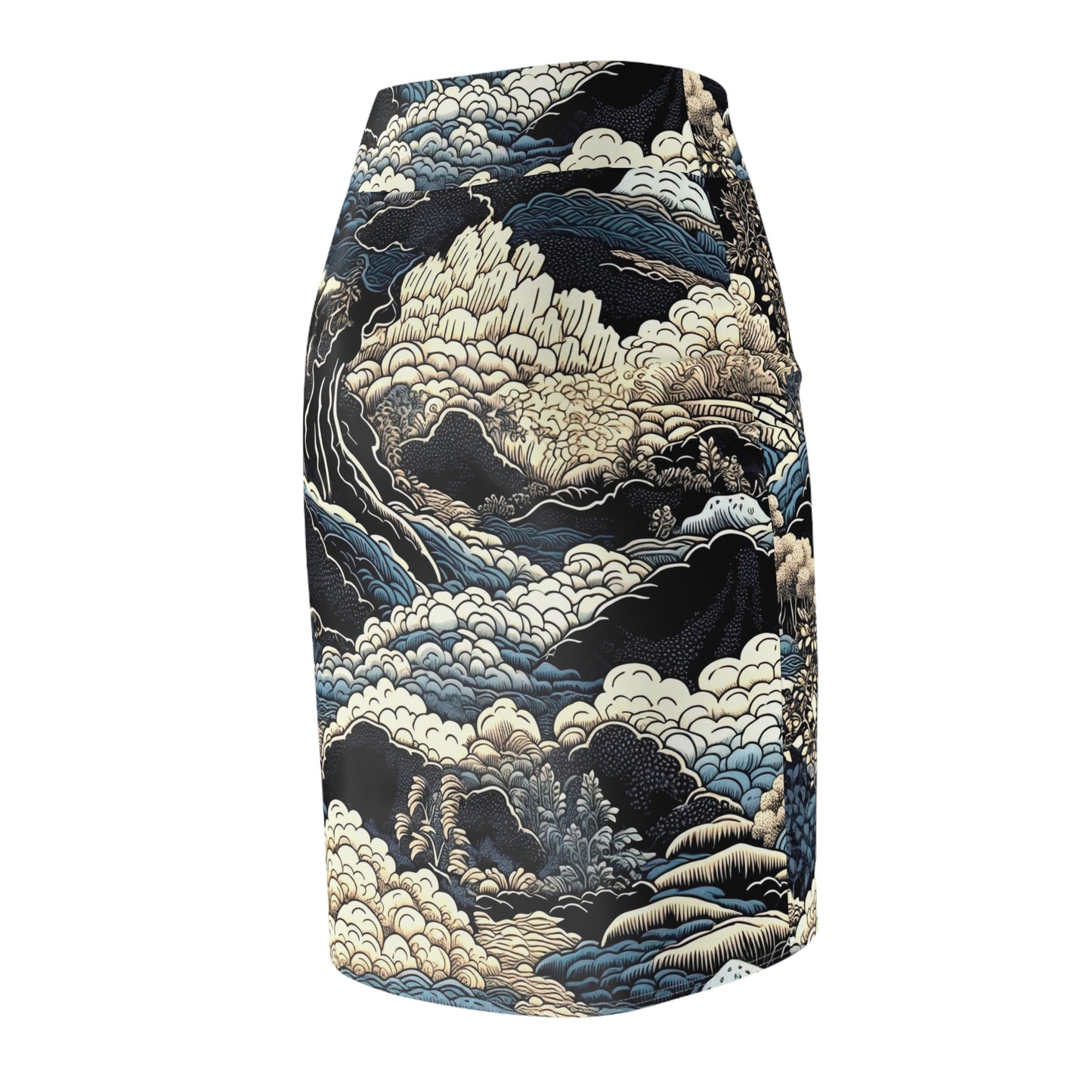 Edo Daydreams - Pencil Skirt