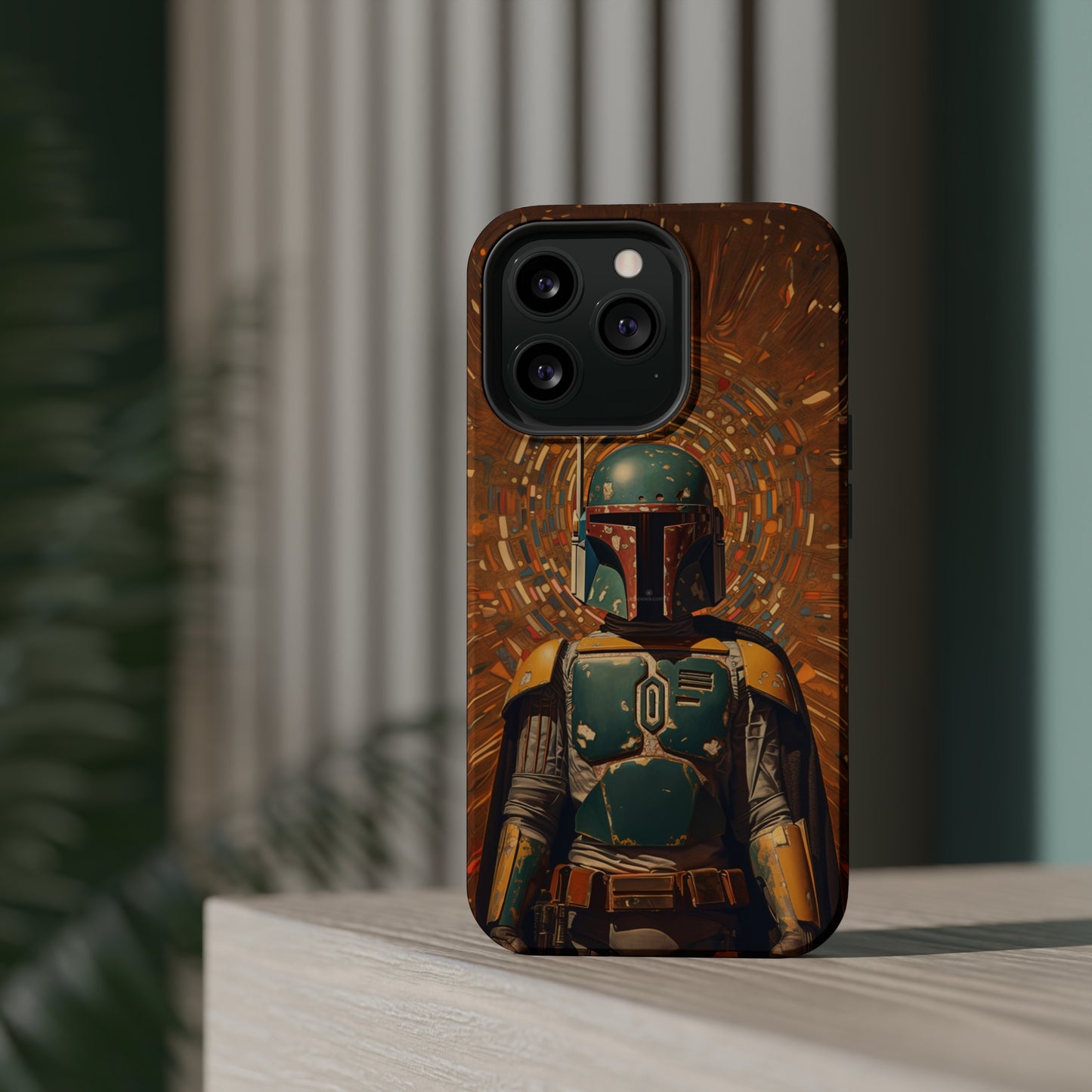 MagSafe Tough iPhone Case - Boba Fett Dadaism