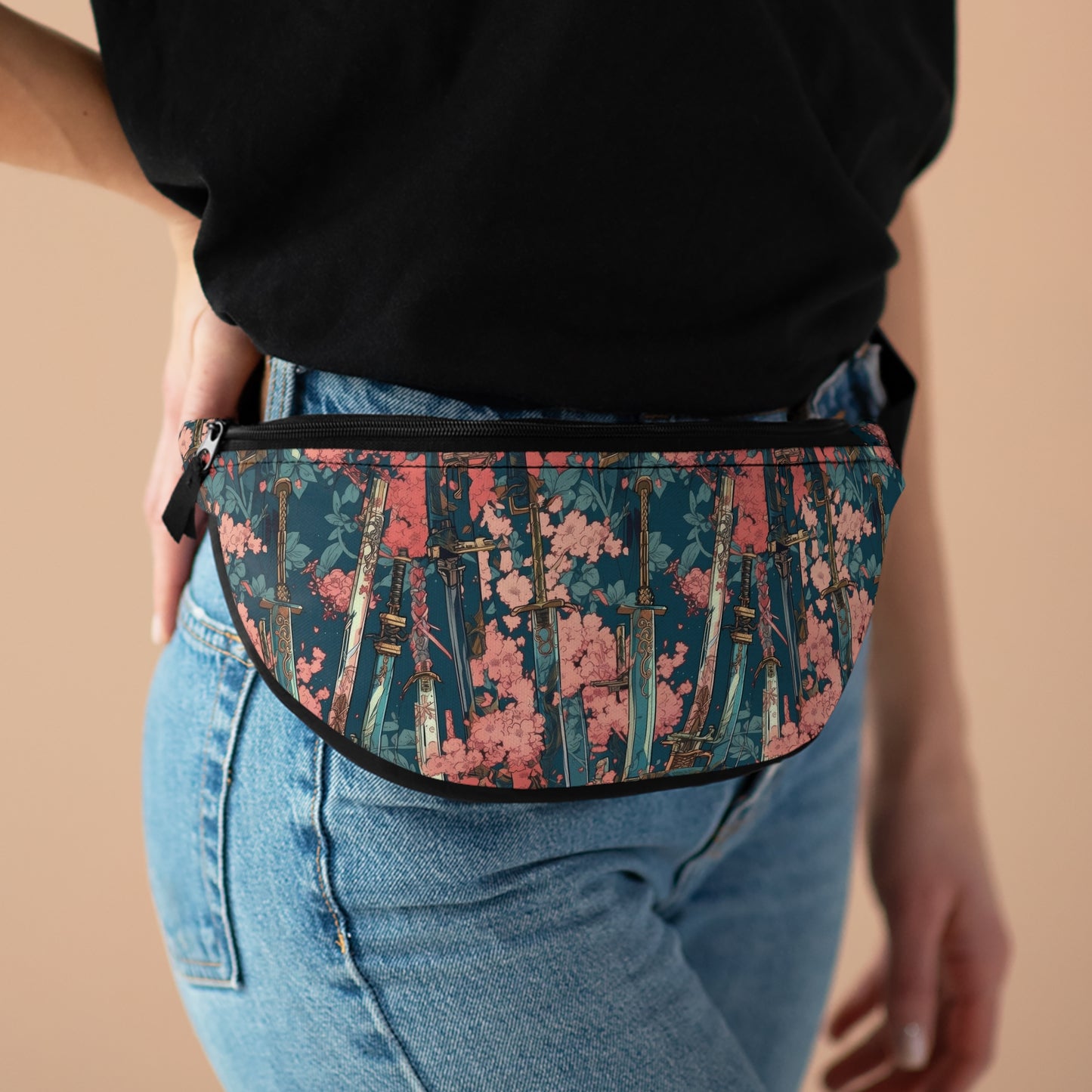 Fanny Pack - Katanas & Cherry Blossoms