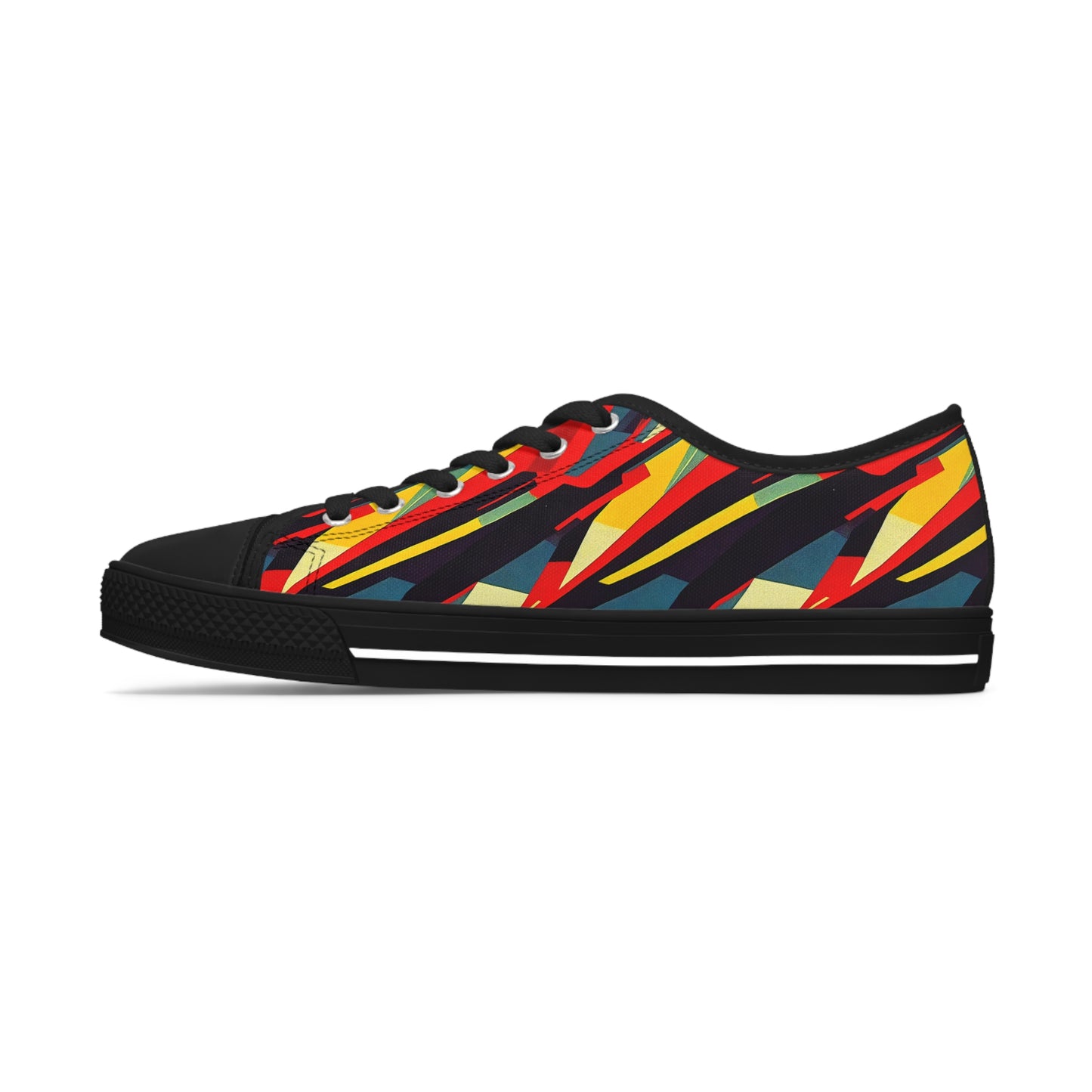 Women's Low Top Sneakers - Pulp Galaxy Abstract