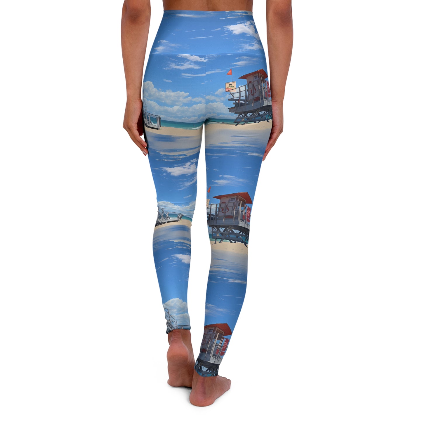 High Waisted Leggings - Love and Santa Monica