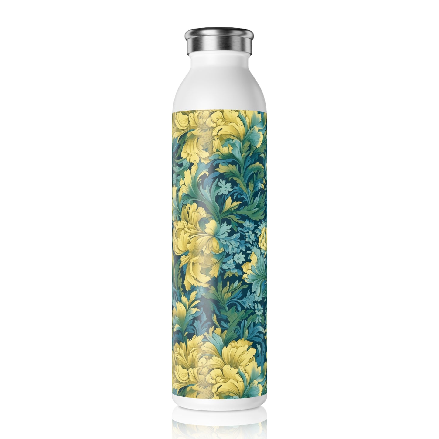 Slim Water Bottle - Elric Giverny Chintz