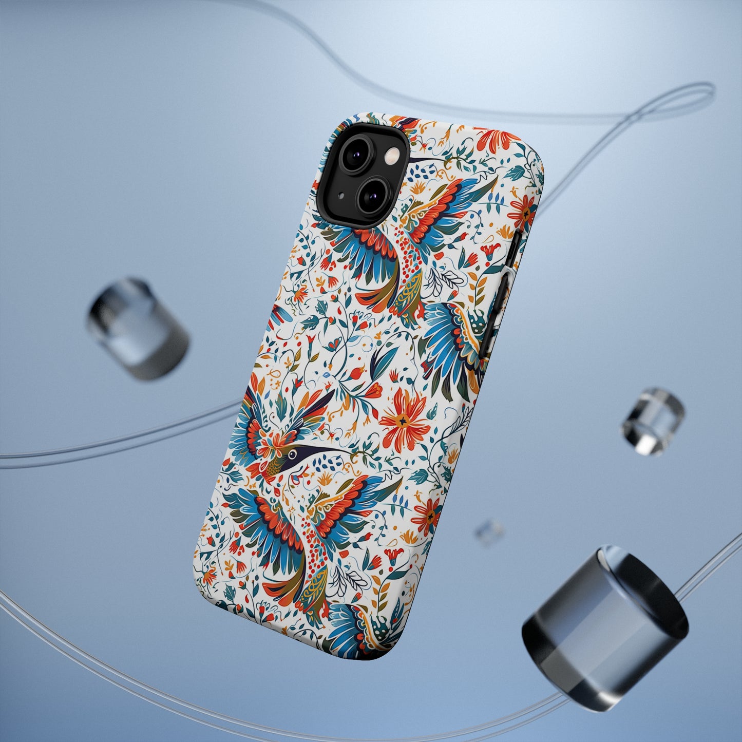 MagSafe Tough iPhone Case - Colibri Abstract