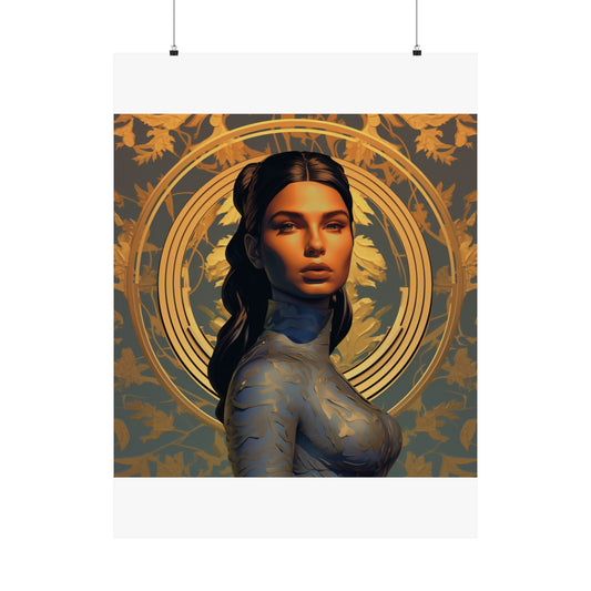 Matte Vertical Posters - Coastal Oil.