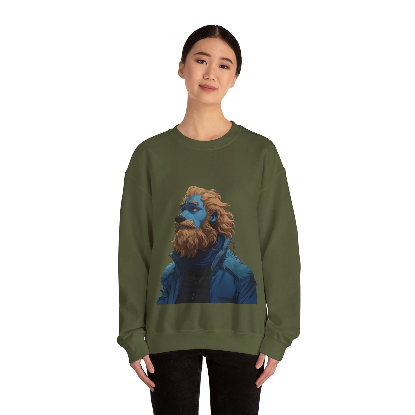 Unisex Heavy Blend™ Crewneck Sweatshirt - Bluey Tormund