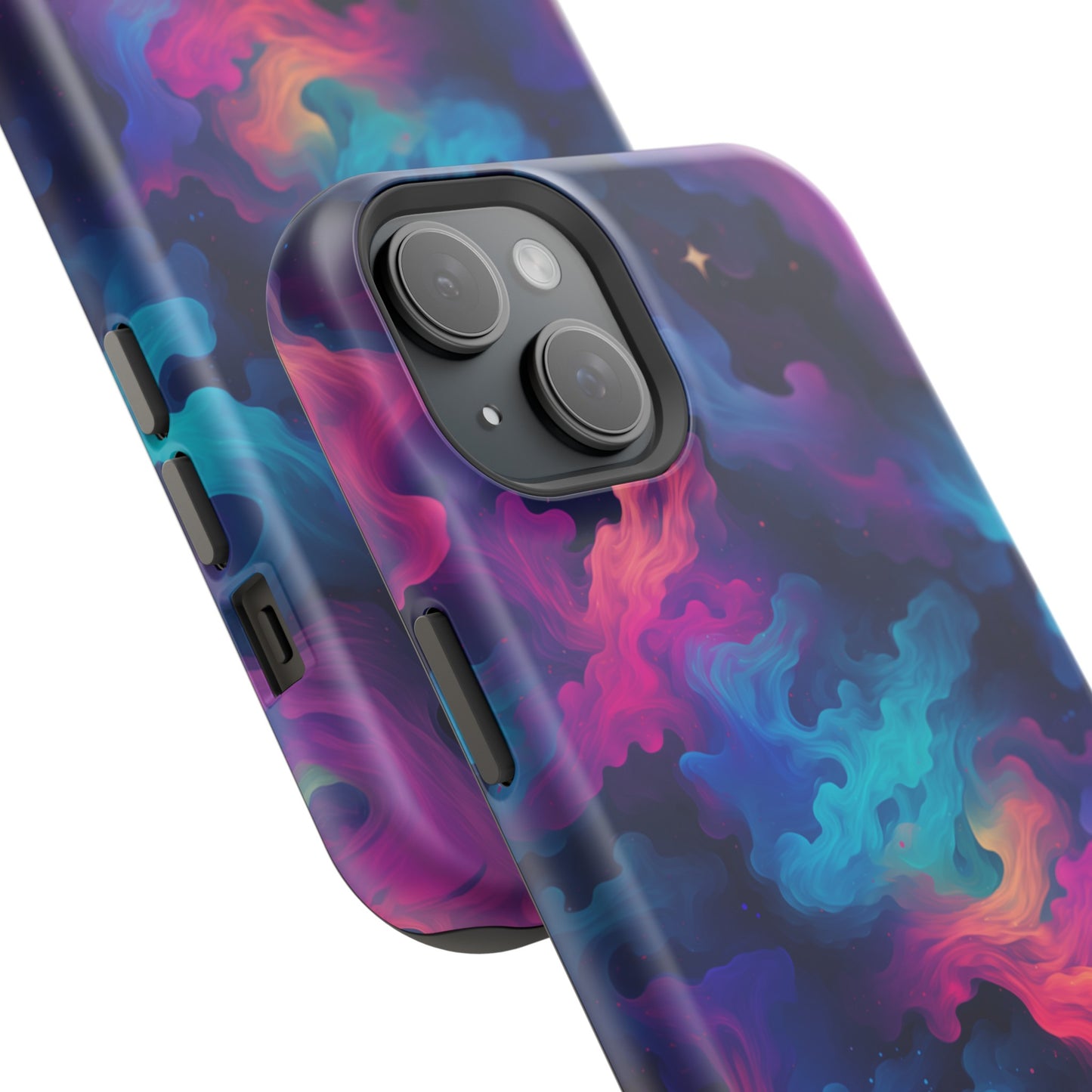 MagSafe Tough iPhone Case - Neon Nebula