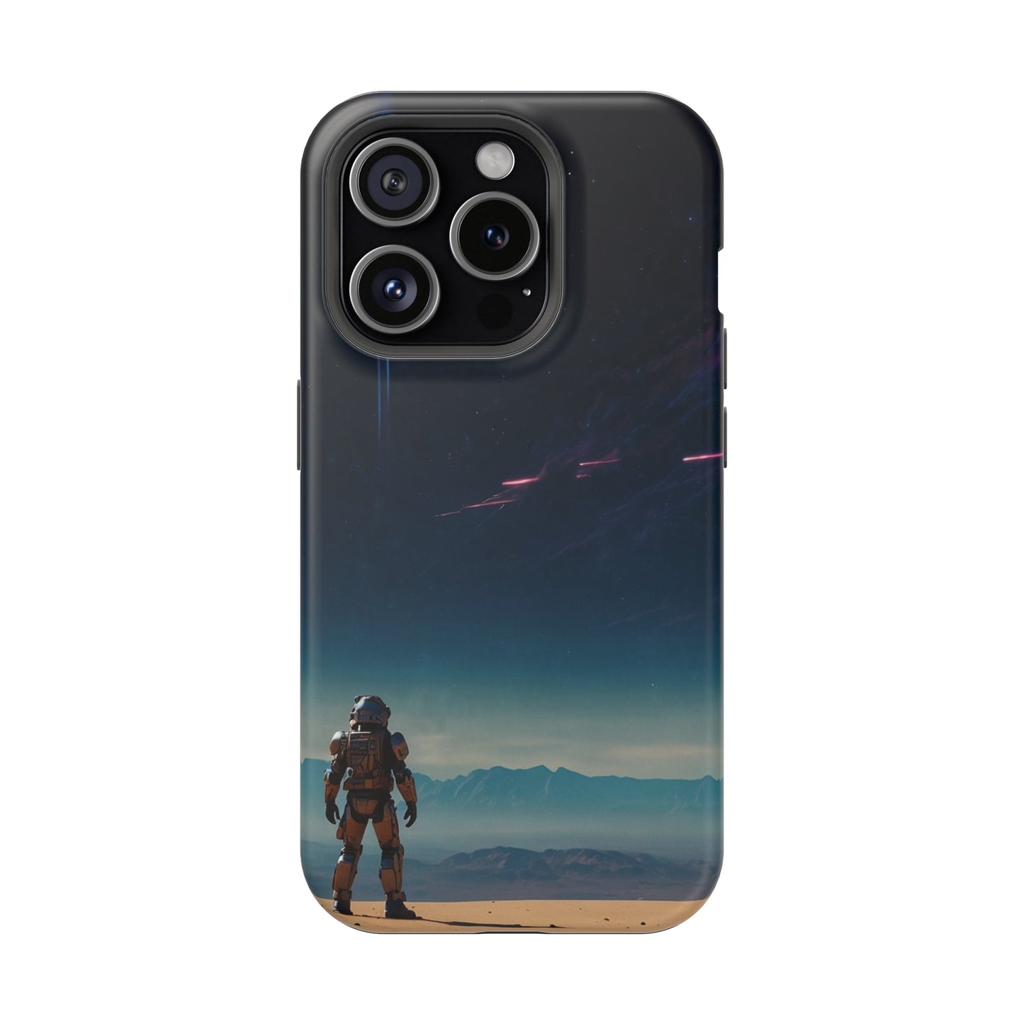 MagSafe Tough iPhone Case - Galactic Synthwave