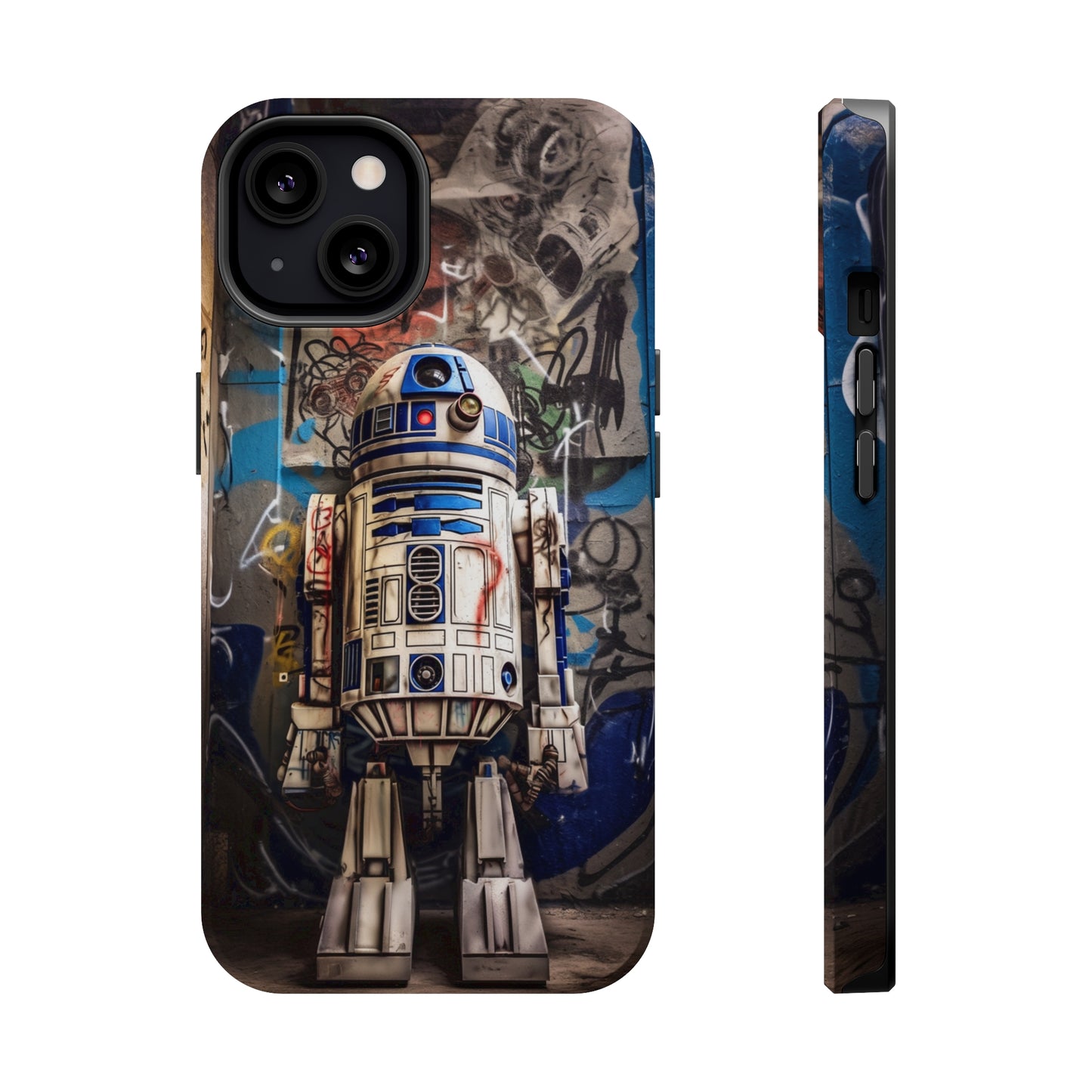 MagSafe Tough iPhone Case - R2D2 1990's Graffiti