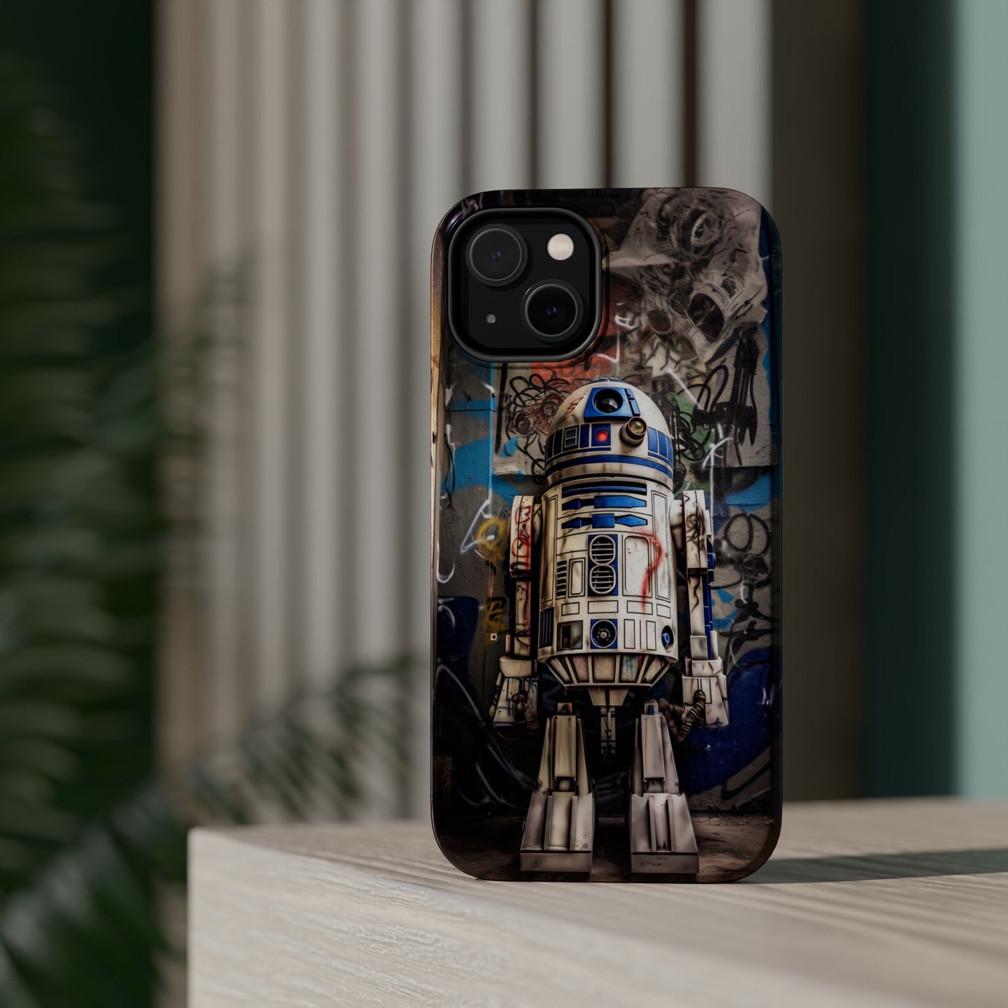 MagSafe Tough iPhone Case - R2D2 1990's Graffiti