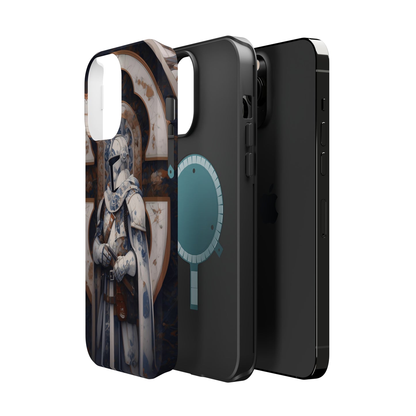 MagSafe Tough iPhone Case - Snow trooper Renaissance Painting