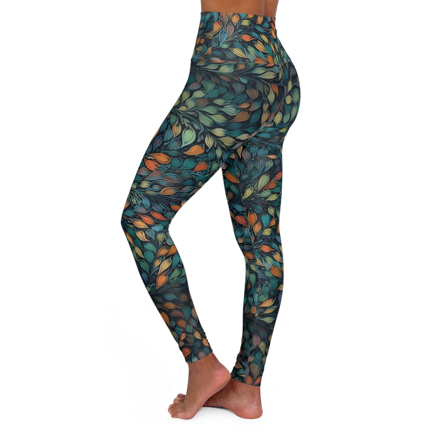 High Waisted Leggings - Bodil Bremen Batik