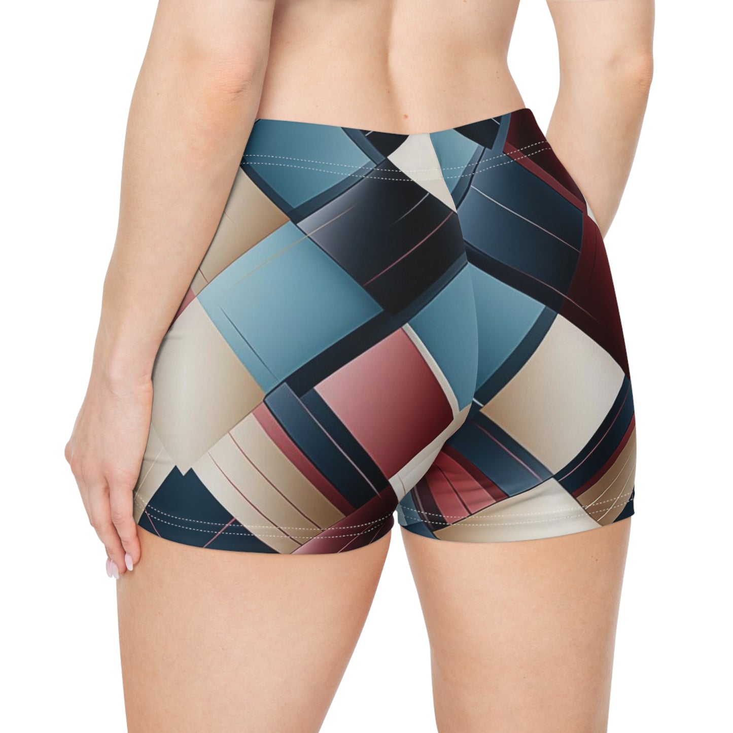 Workout Shorts - Berenice Confucius Argyle